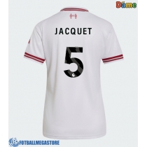 Fotballdrakt Dame Liverpool Jeremy Jacquet #5 Bortedrakt 2026-27 Kortermet